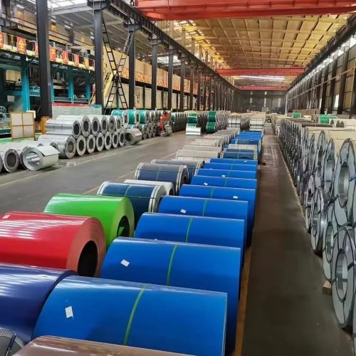 Color Coated Ppgi Ppgl Cheap Color Coated Steel Coil Pre-Painted Steel Rolls Ppgi Galvanized Steel Coil